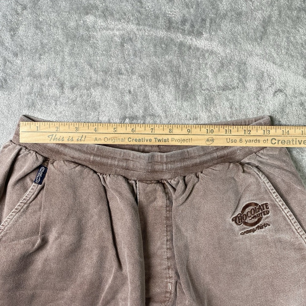 Crazy Shirts Hawaii Pants Mens Size XL Brown Chocolate Dyed Joggers Drawstring - Picture 16 of 16